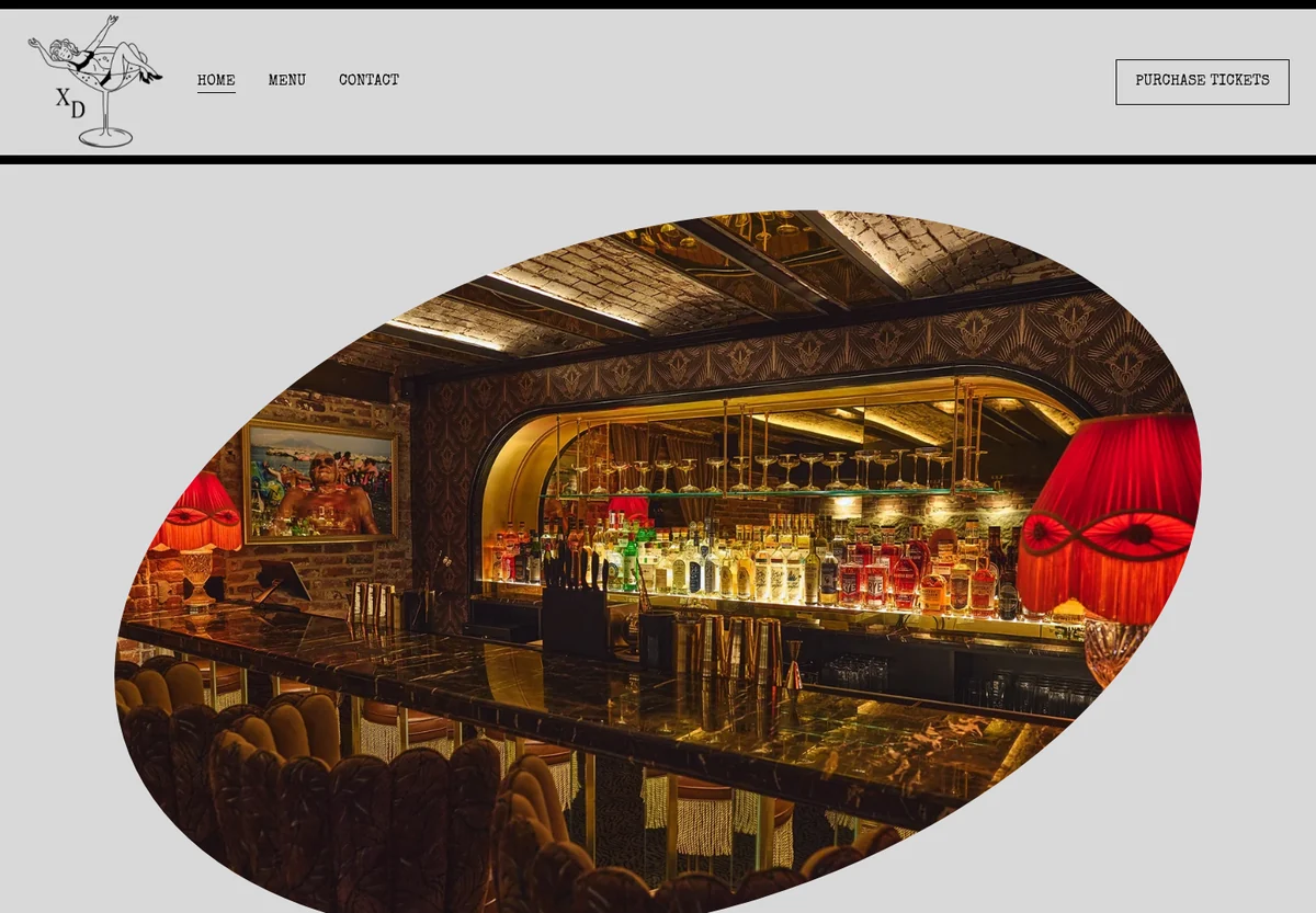 Extra Dirty North End homepage screenshot