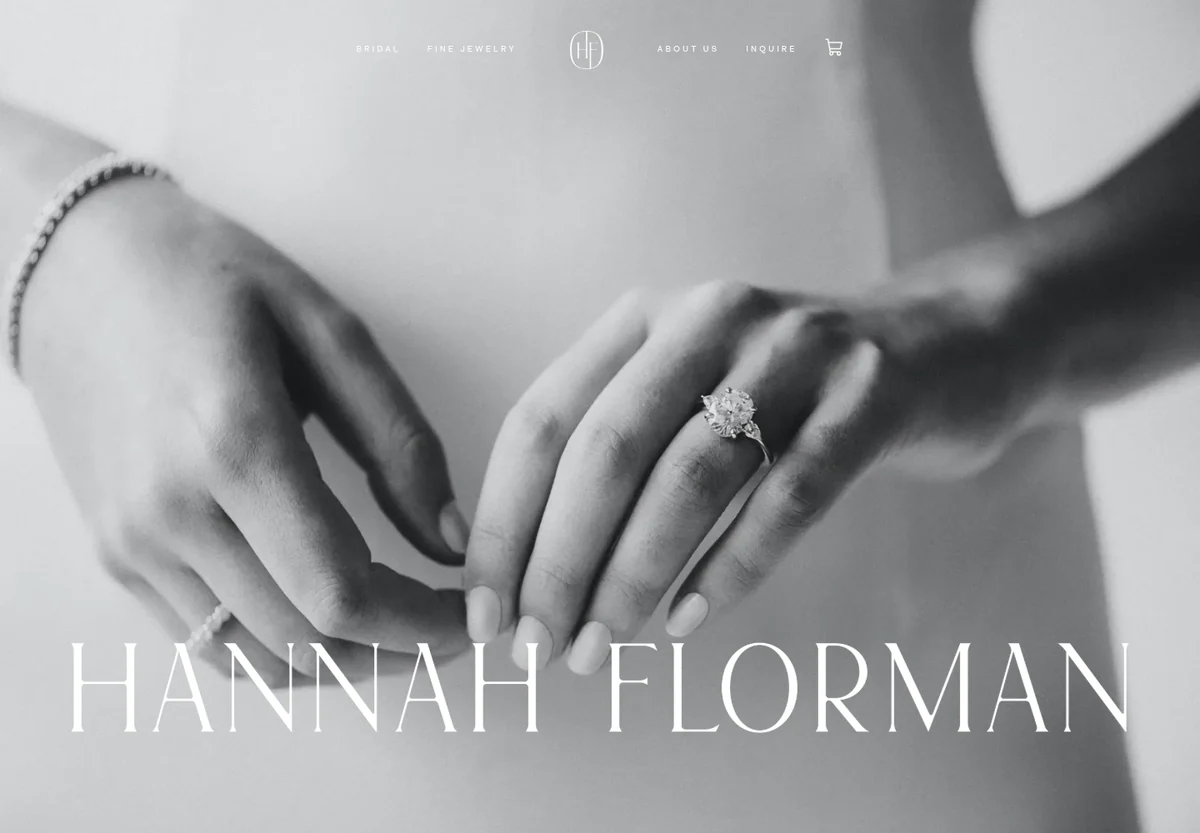 Hannah Florman homepage screenshot