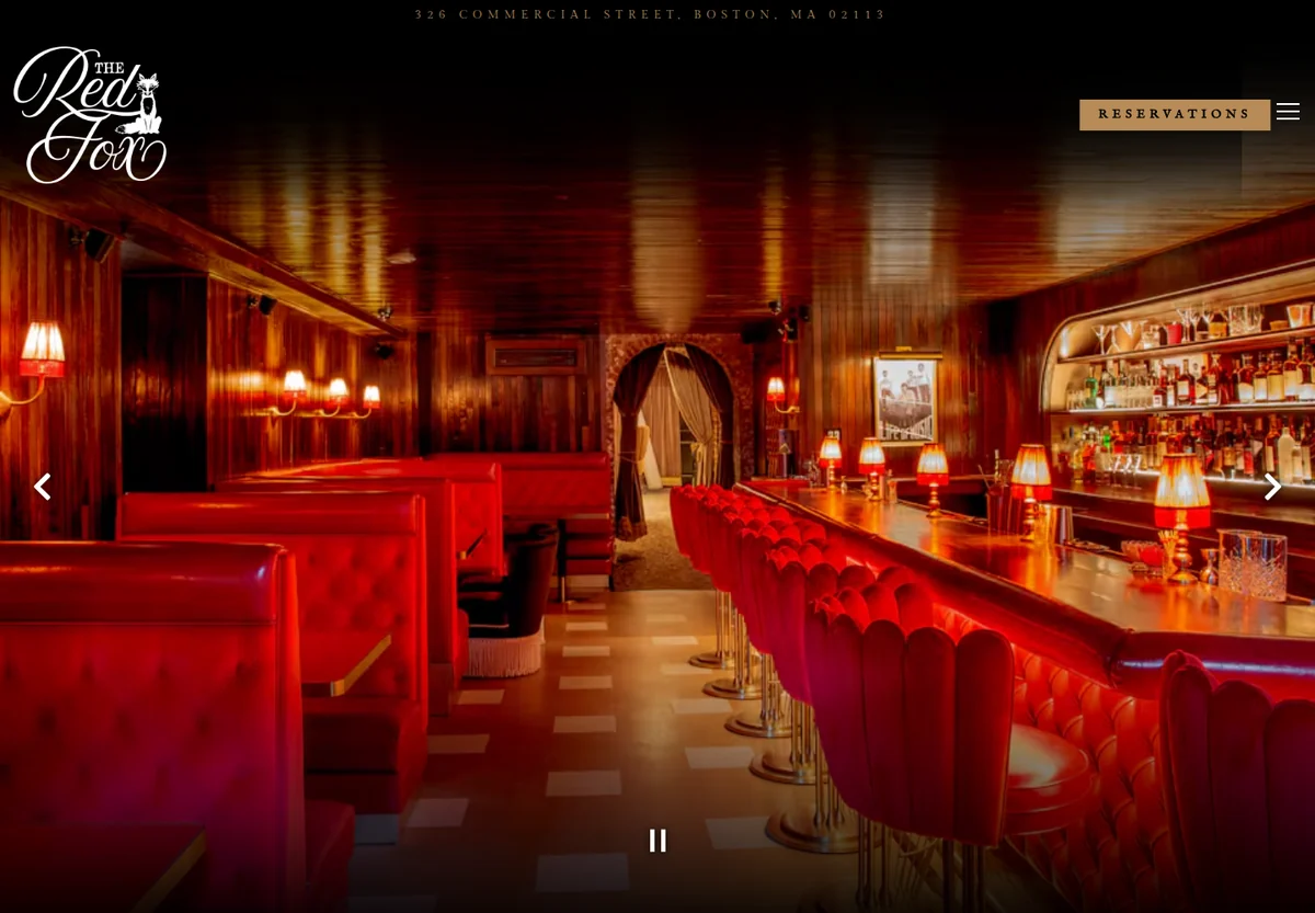 Red Fox North End homepage screenshot